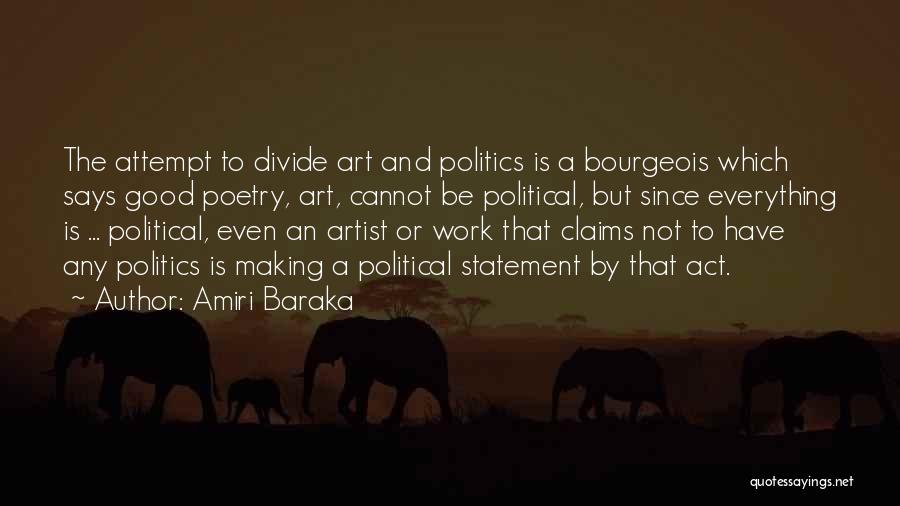 Amiri Baraka Poetry Quotes By Amiri Baraka