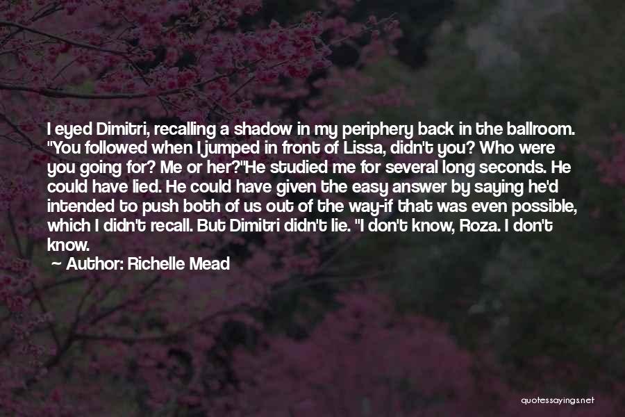 Amirzada Quotes By Richelle Mead