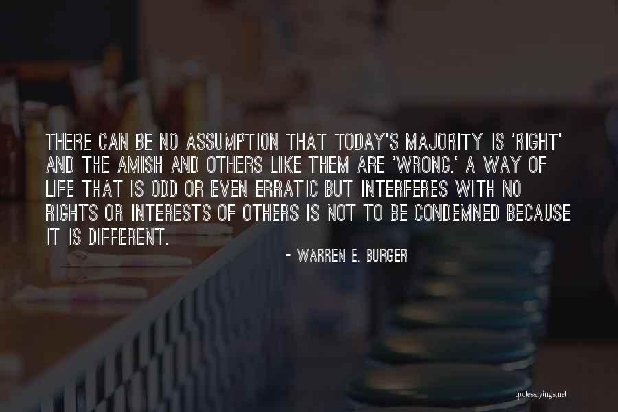 Amish Life Quotes By Warren E. Burger Amish Life Quotes By Warren E. Burger