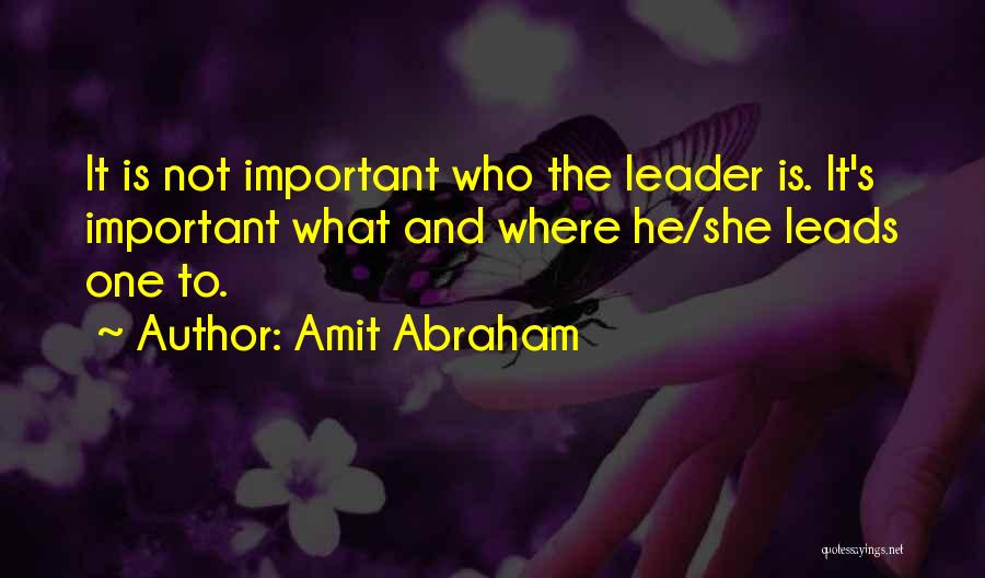 Amit Abraham Quotes 1559474