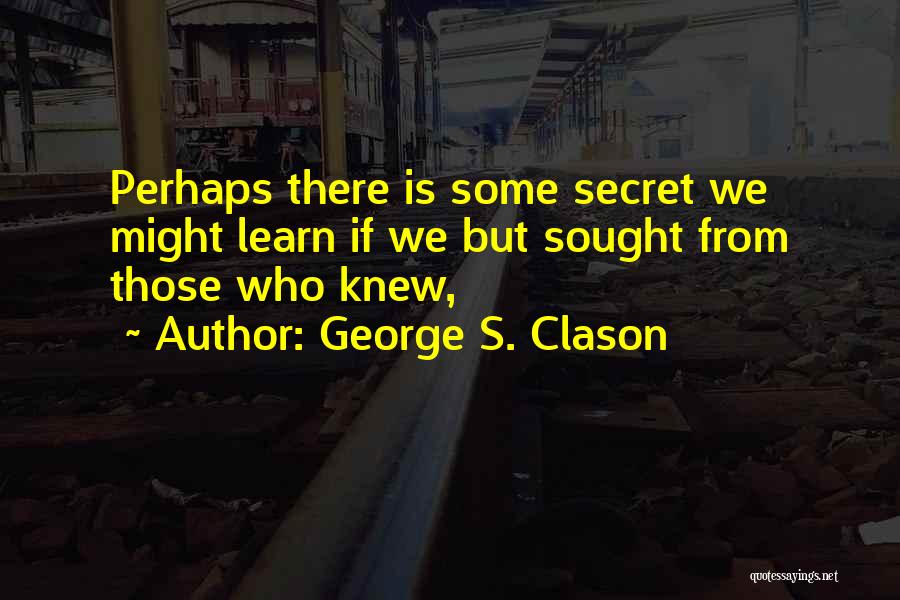 Amitraz Quotes By George S. Clason