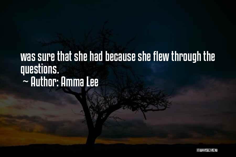 Amma's Quotes By Amma Lee