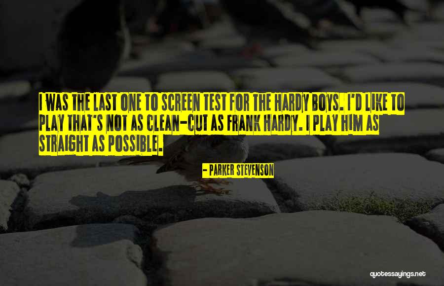 Ammiel De Leon Quotes By Parker Stevenson Ammiel De Leon Quotes By Parker Stevenson