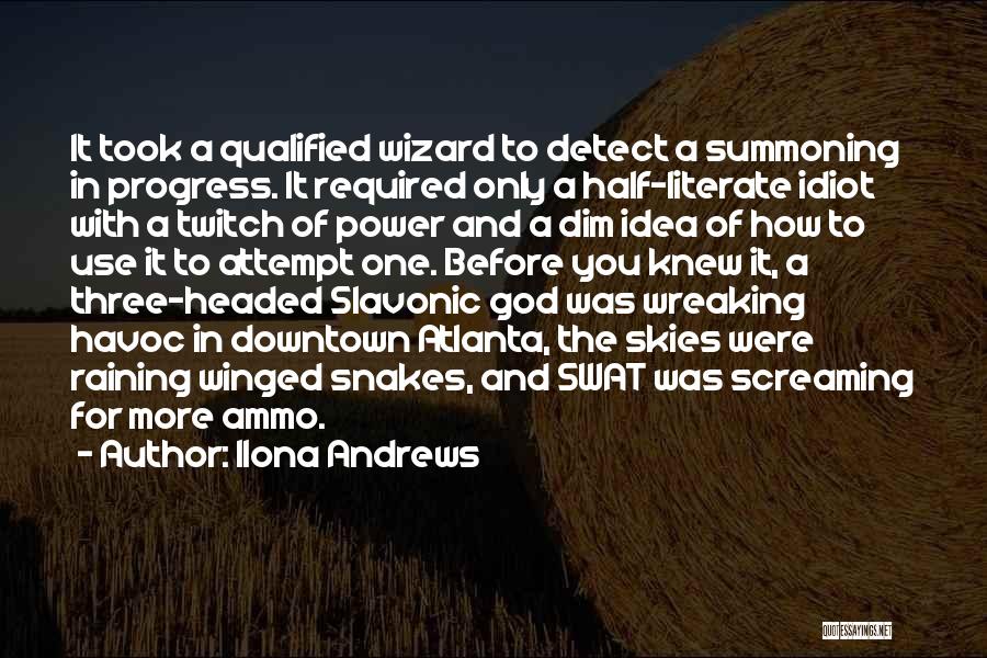 Ammo Quotes By Ilona Andrews