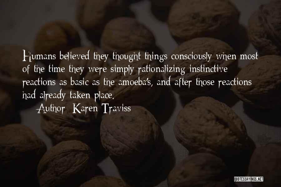 Amoeba Quotes By Karen Traviss