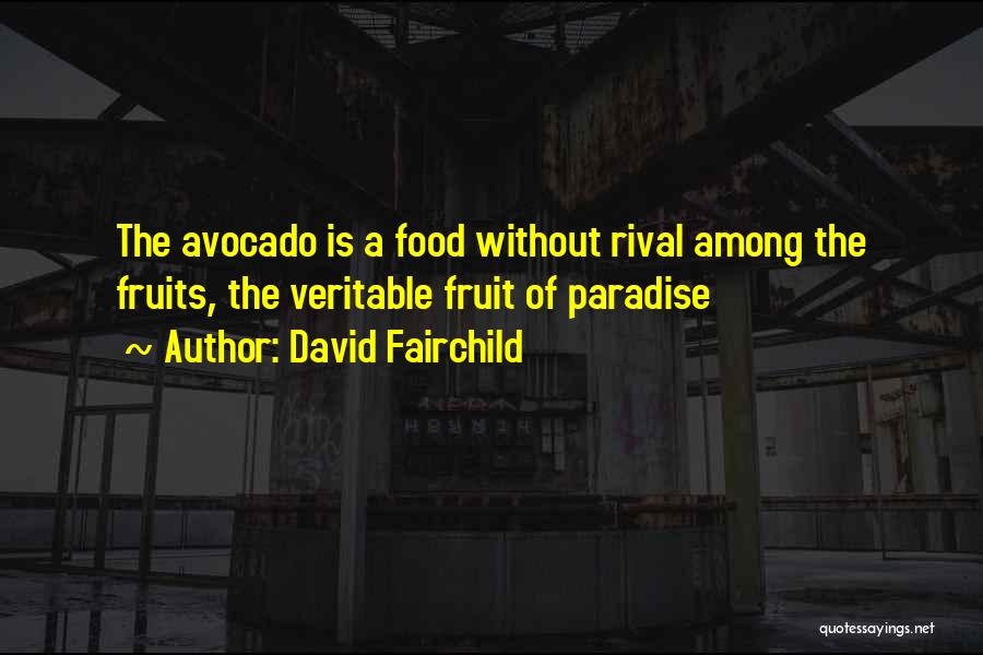 Amolia Quotes By David Fairchild