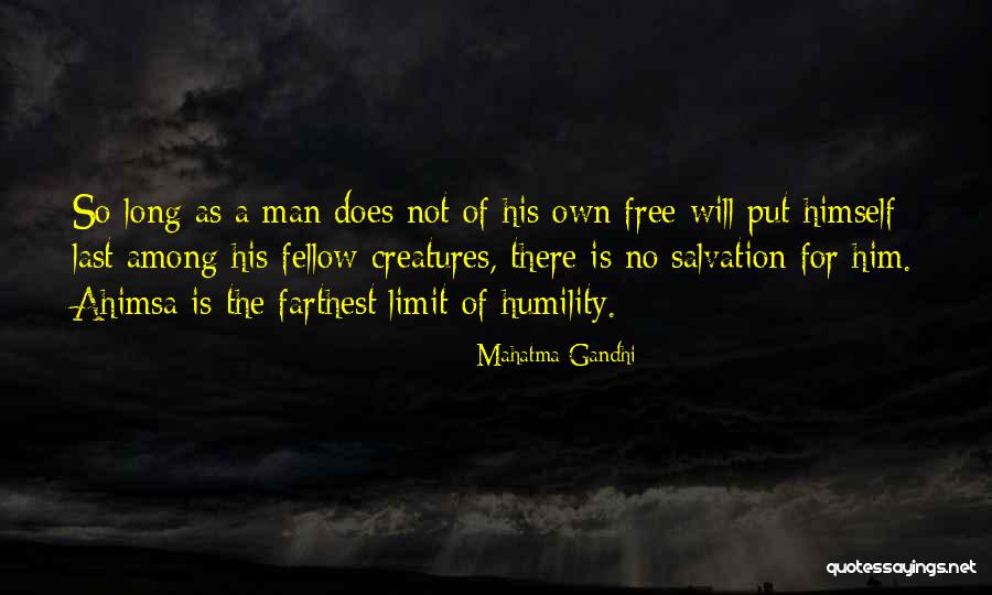 Among The Free Quotes By Mahatma Gandhi