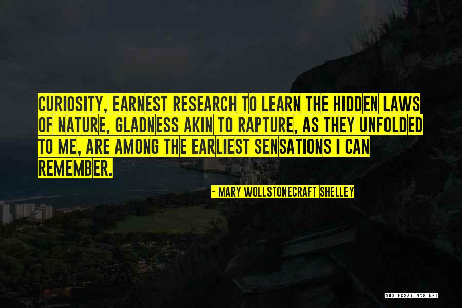 Among The Hidden Quotes By Mary Wollstonecraft Shelley