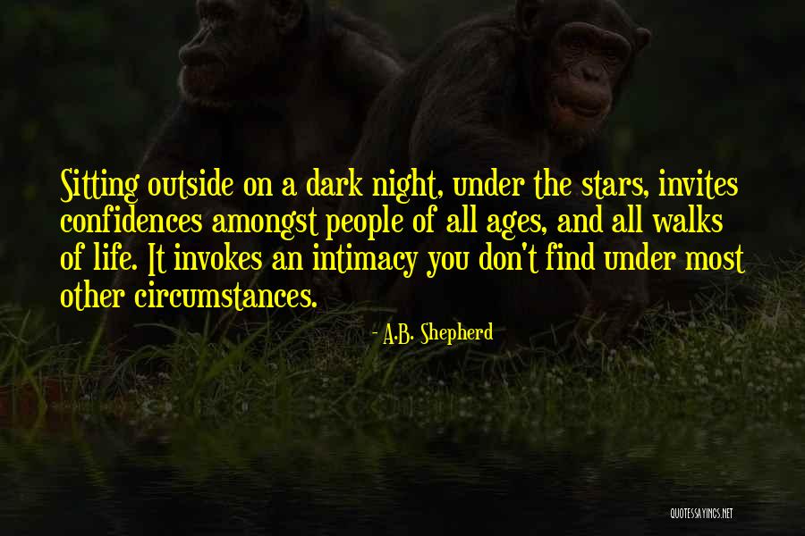 Amongst The Stars Quotes By A.B. Shepherd