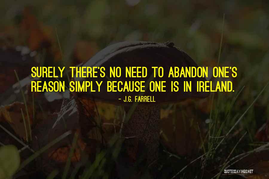 Amor De Distancia Quotes By J.G. Farrell Amor De Distancia Quotes By J.G. Farrell