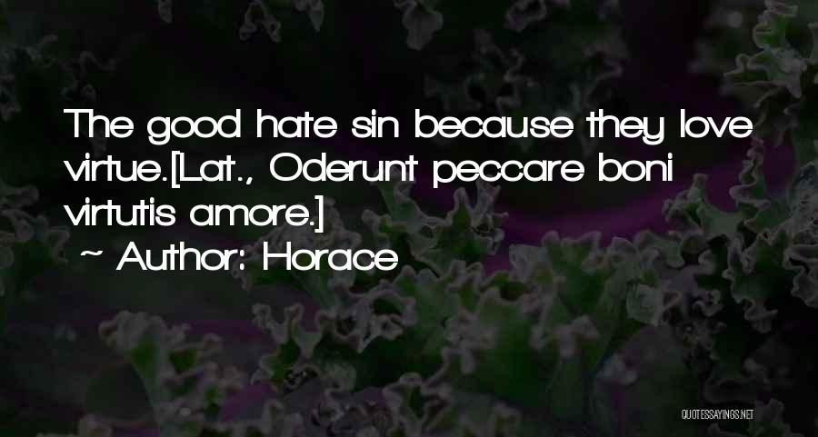 Amore Quotes By Horace