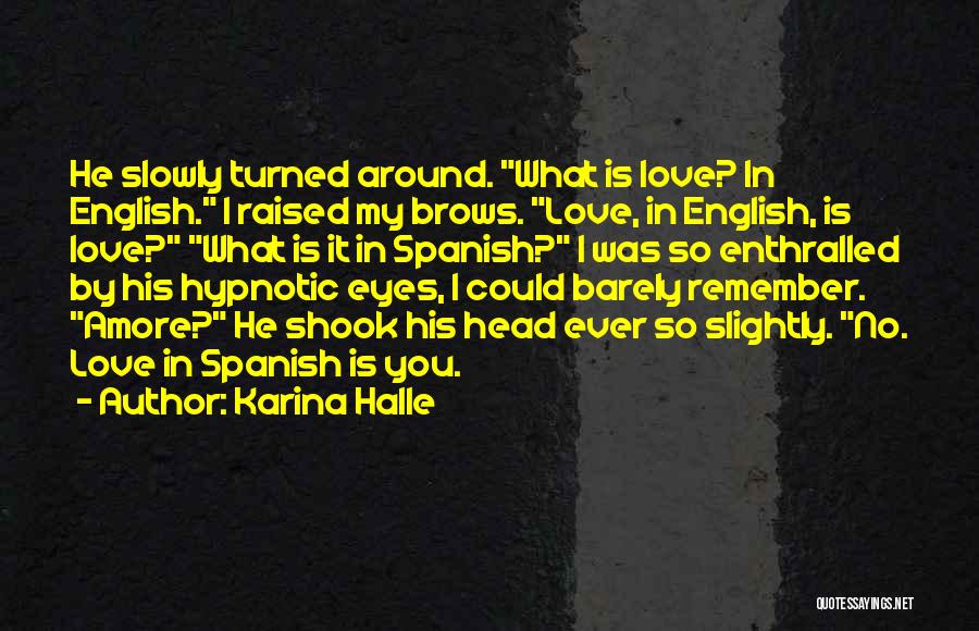 Amore Quotes By Karina Halle