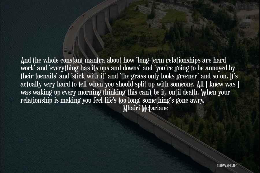 Amoria Bond Quotes By Mhairi McFarlane Amoria Bond Quotes By Mhairi McFarlane