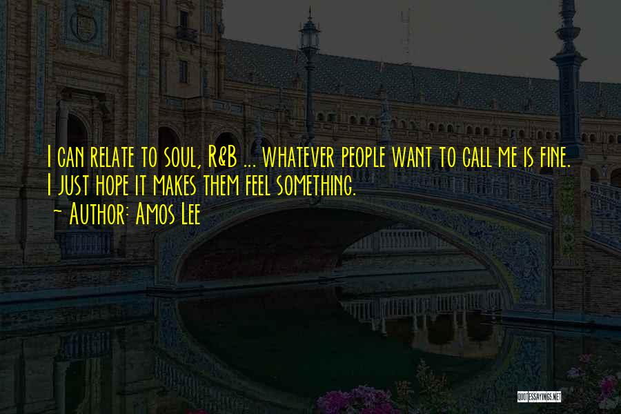 Amos Lee Quotes 1910738