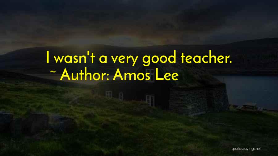 Amos Lee Quotes 878484