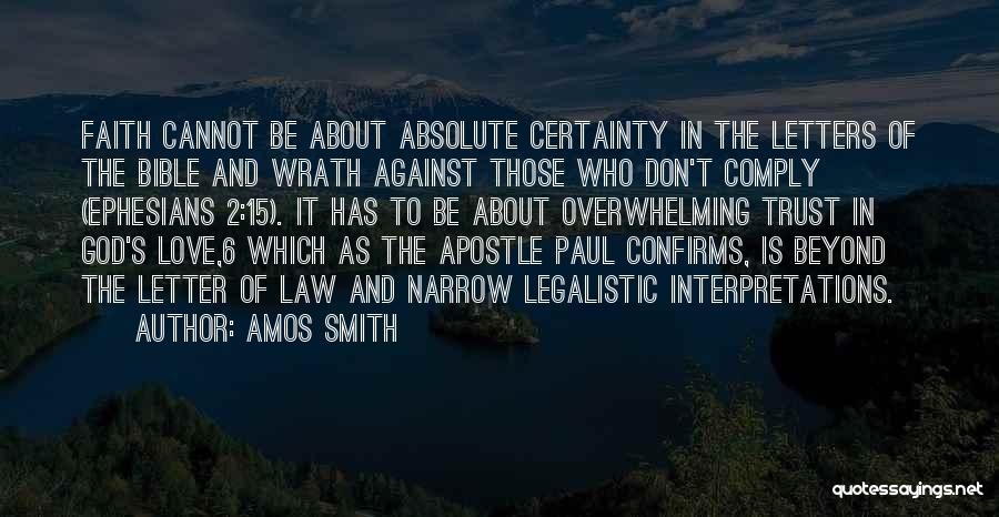 Amos Smith Quotes 95791