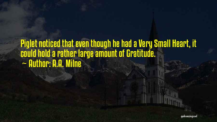 Amount Of Friends Quotes By A.A. Milne