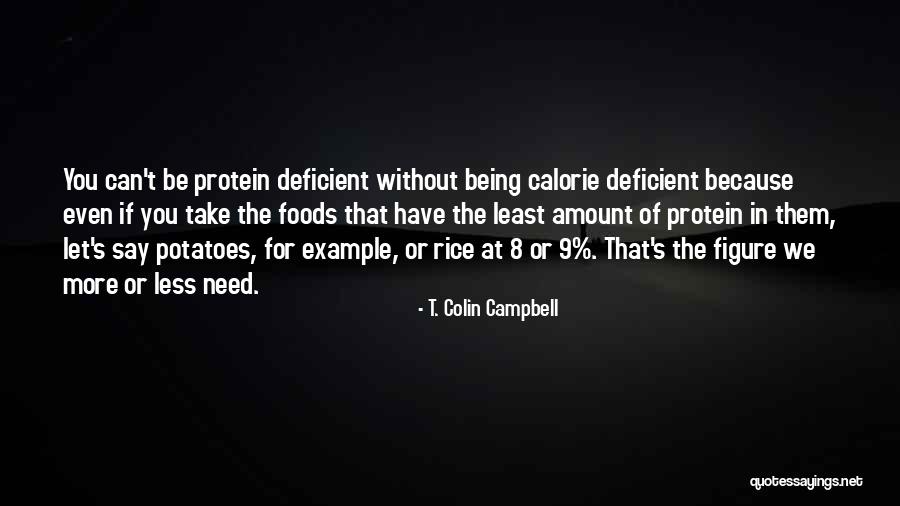 Amount Of Protein Quotes By T. Colin Campbell Amount Of Protein Quotes By T. Colin Campbell