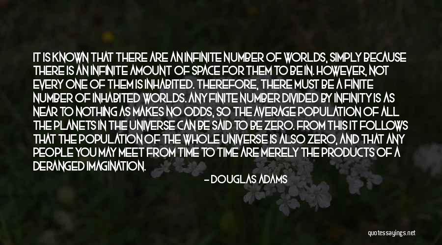 Amount To Nothing Quotes By Douglas Adams