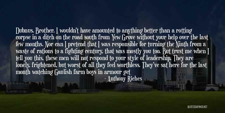 Amounted To Quotes By Anthony Riches Amounted To Quotes By Anthony Riches
