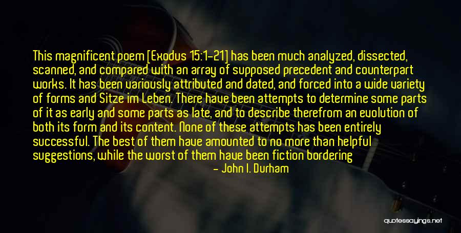 Amounted To Quotes By John I. Durham Amounted To Quotes By John I. Durham