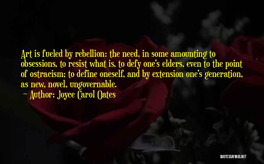 Amounting To Something Quotes By Joyce Carol Oates