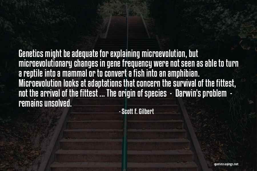 Amphibian Quotes By Scott F. Gilbert Amphibian Quotes By Scott F. Gilbert