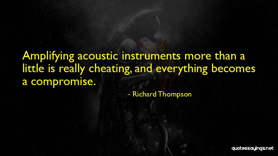 Amplifying Quotes By Richard Thompson Amplifying Quotes By Richard Thompson