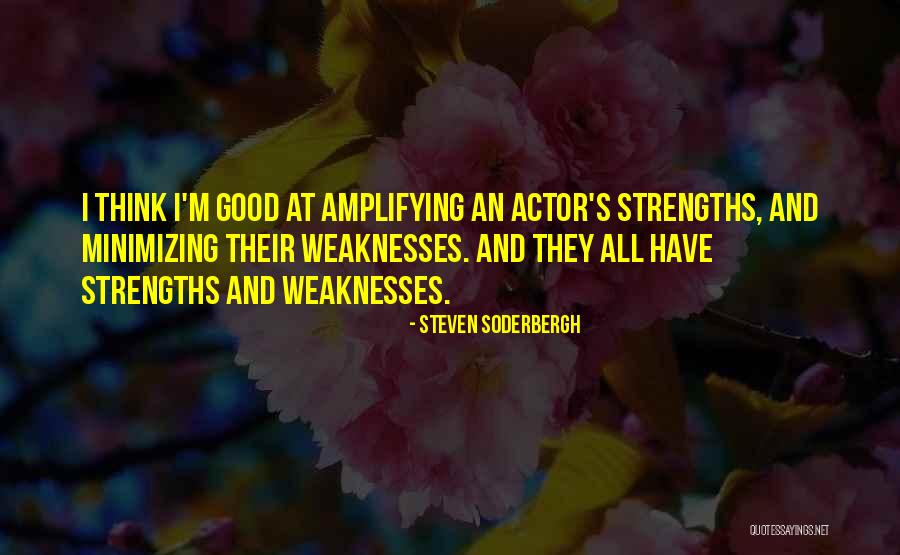 Amplifying Quotes By Steven Soderbergh Amplifying Quotes By Steven Soderbergh