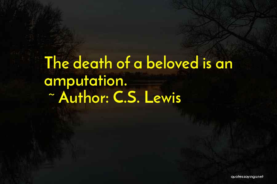 Amputation Quotes By C.S. Lewis