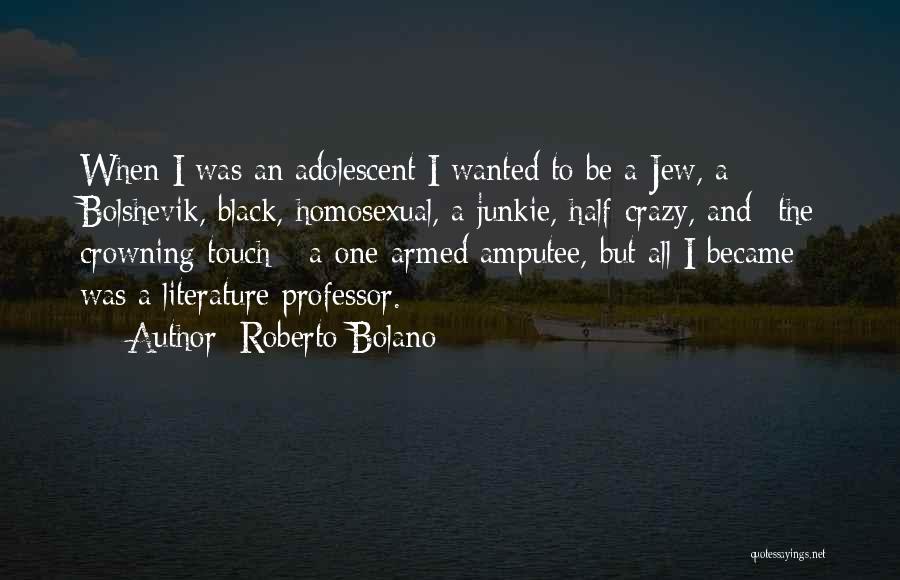 Amputee Quotes By Roberto Bolano