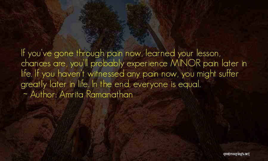 Amrita Quotes By Amrita Ramanathan