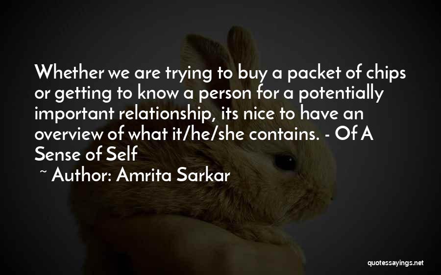 Amrita Quotes By Amrita Sarkar