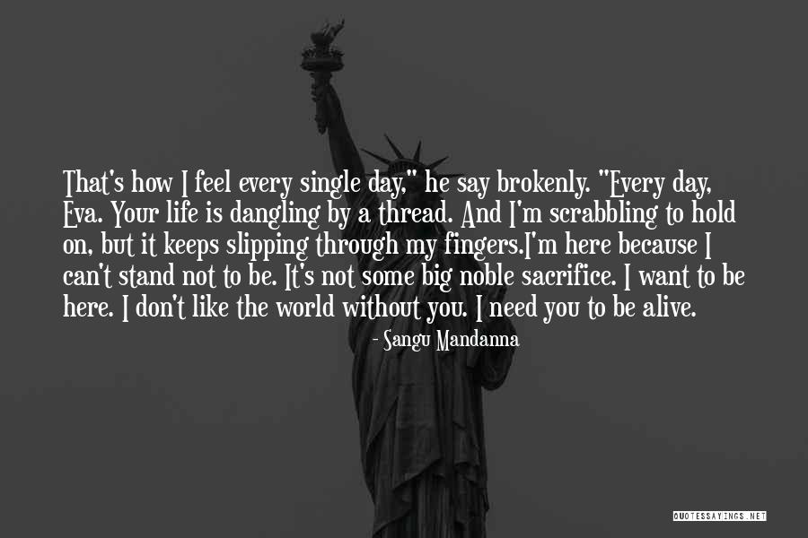 Ams Quotes By Sangu Mandanna Ams Quotes By Sangu Mandanna