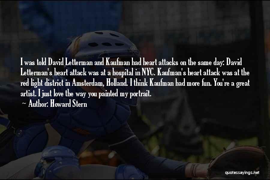 Amsterdam Holland Quotes By Howard Stern