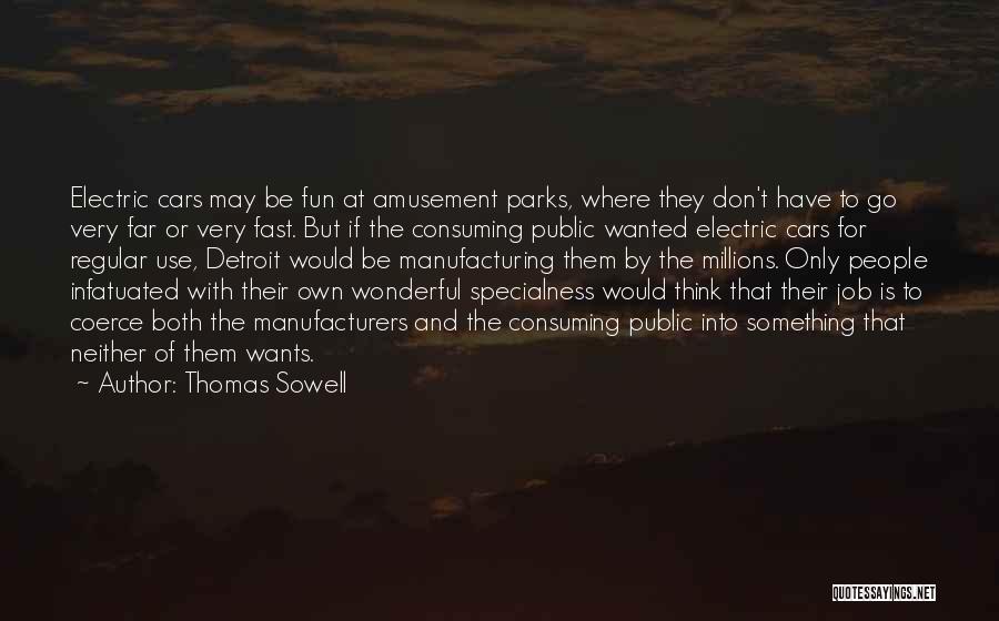 Amusement Parks Quotes By Thomas Sowell