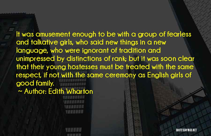 Amusement Quotes By Edith Wharton