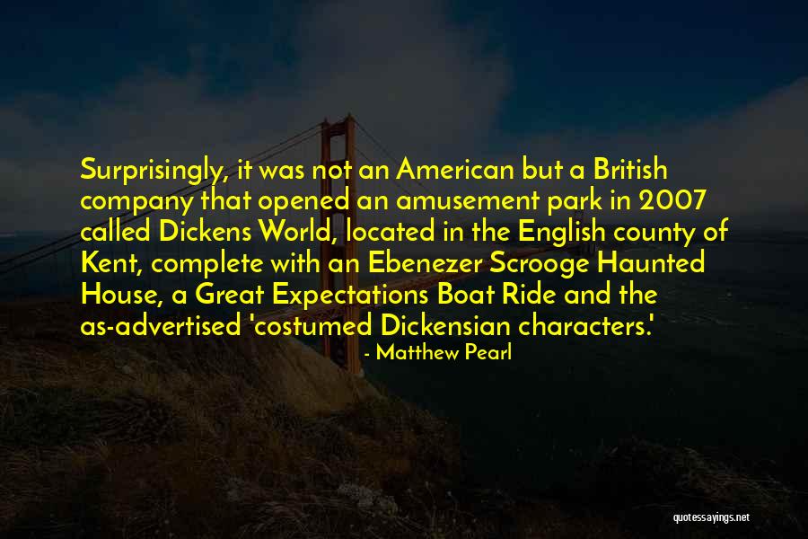 Amusement Ride Quotes By Matthew Pearl Amusement Ride Quotes By Matthew Pearl