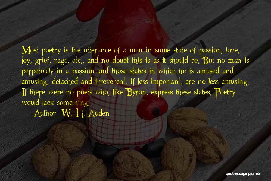 Amusing Quotes By W. H. Auden