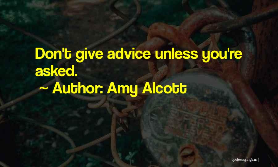 Amy Alcott Quotes 920653