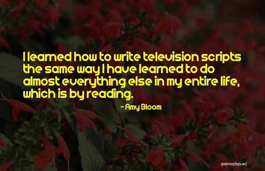 Amy Bloom Quotes 761707