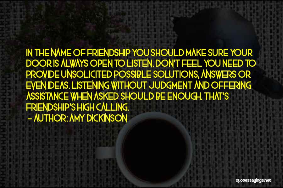 Amy Dickinson Quotes 860480