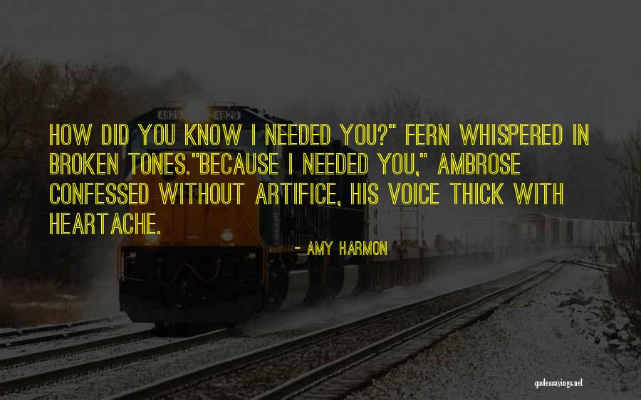 Amy Harmon Quotes 1730046