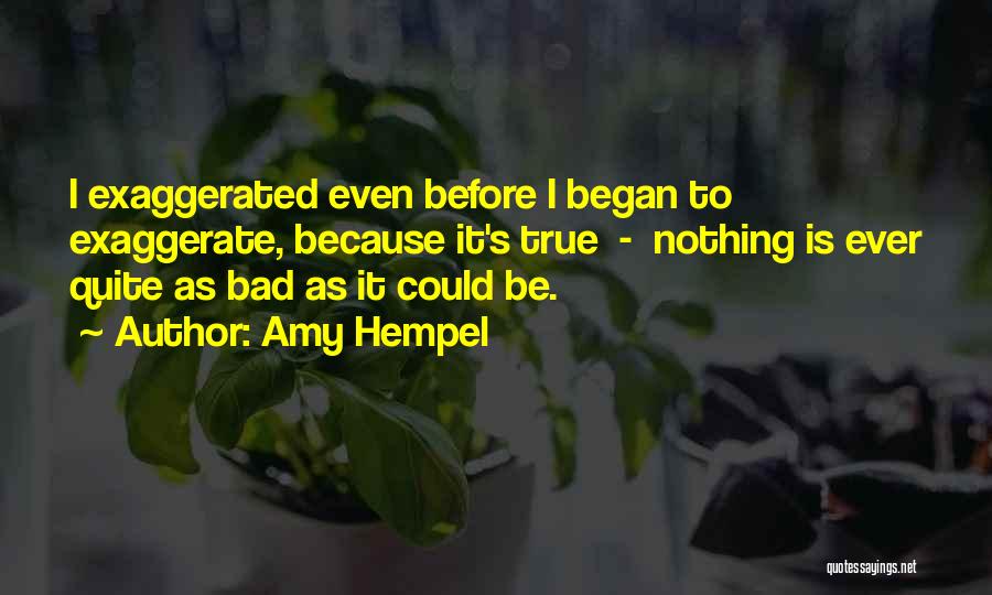 Amy Hempel Quotes 1631827