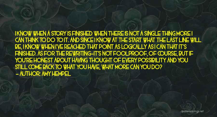 Amy Hempel Quotes 1927153