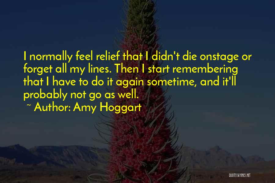 Amy Hoggart Quotes 1835033