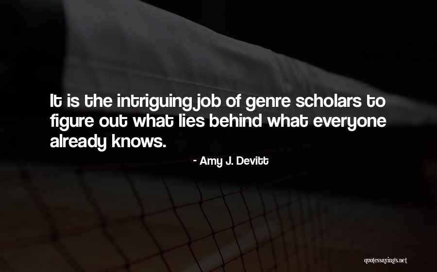 Amy J. Devitt Quotes 1364719