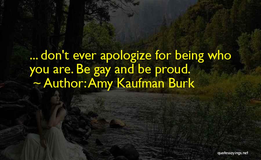 Amy Kaufman Burk Quotes 737364