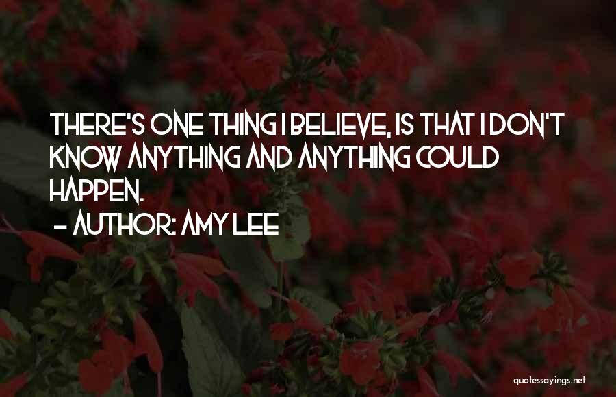 Amy Lee Quotes 321592