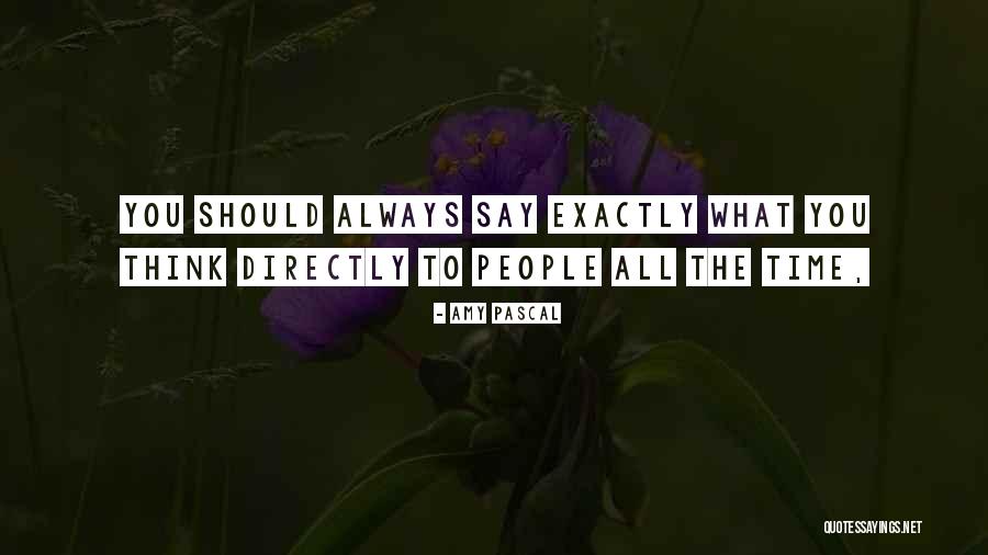 Amy Pascal Quotes 473747 Amy Pascal Quotes 473747